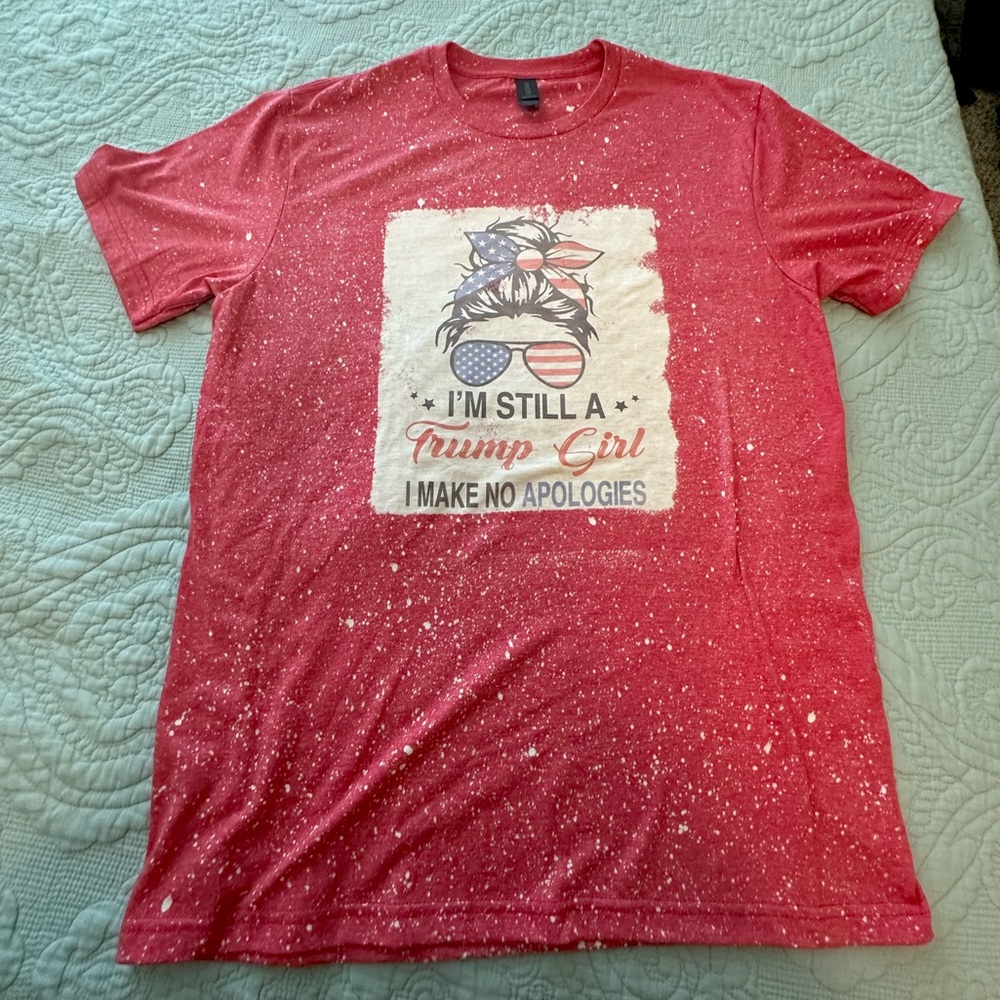 Trump Girl T Shirt, Size Medium- Trump 2024